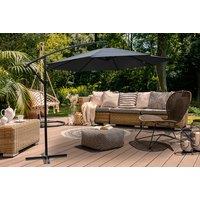 3M Cantilever Garden Parasol In 2 Colours - Optional Cover!