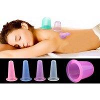 8 Glamza Suction Massage Cups - Face & Body Options