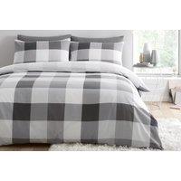 Check Duvet Set - Double Or King & Colour Options