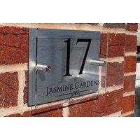 Personalised Door Sign - Metal & Acrylic - 6 Designs!