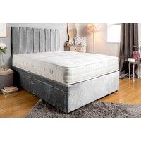 Velveto Divan Bed W/3 Tac Memory Sprung Mattress - Drawer Options