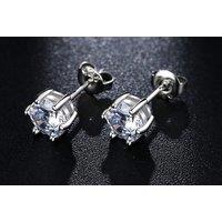 Crystal Stud Earrings Made With Fine Cut Crystals