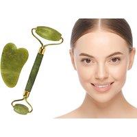 Jade Face Roller & Gua Sha Massage Scraper