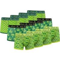 Men'S Green Boxer Shorts - 12 Pack!
