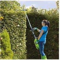 Electric Extendable Hedge Trimmer 900W - Telescopic Pole, Adjustable Head, Long Reach