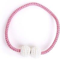 Magnetic Pearl Ball Curtain Tie Backs - 7 Colours