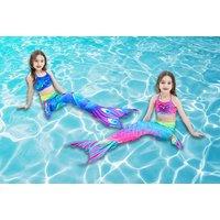 3-Piece Kids' Mermaid Tail Swimsuit - 5 Sizes & 2 Colours!