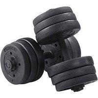 Adjustable Dumbbell Set With Bar Bell Adaptor