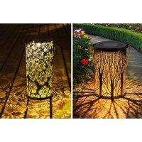Decorative Tree Or Flower Solar Lawn Light - Buy 1 Or 2!