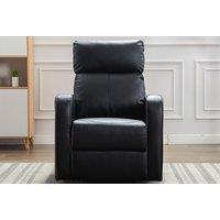 Black Leather Recliner Range - Armchair, 2 Seater Or 3 Seater Options!