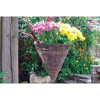 Rattan Cone Hanging Basket