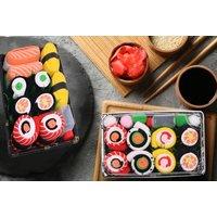 Unisex Sushi Roll Socks Box Set - 3, 4 Or 5 Pairs! - Black