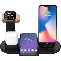 Multi-Function Wireless Charging Station - 3 Colours & 2 Sizes! - White