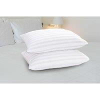 Hotel Quality Satin Stripe Pillows - 1, 2, Or 4Pcs!