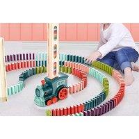 Kids Electric Domino Train - Blue Or Pink