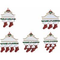 DIY Christmas Stocking Pendant - 5 Options