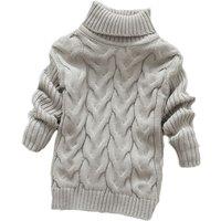 Kids' Cable Knit Long Jumper - 6 Uk Sizes & Colours!