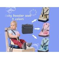 Portable Baby Chair - Pink, Yellow & Blue