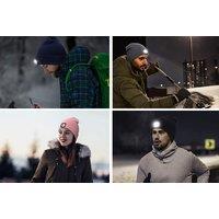 Led Headlight Knit Hat - 8 Colours