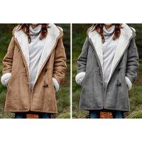 Women'S Velvet Winter Coat - 6 Sizes & 5 Colours!