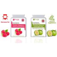 Garcinia Cambogia & Raspberry Ketones Capsules - 1/2/3 Month Supply*!