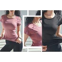 Women'S Quick-Dry Breathable Mesh Fitness Top - 4 Uk Sizes & 5 Colours!