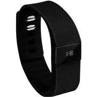 Aquarius Smart Bluetooth Fitness Tracker - Step Counter, Sleep Monitor, OLED Display, iOS/Android Compatible, 4-Day Battery, Sleek Black