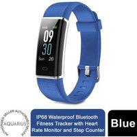 Aquarius Aq200 Fitness Tracker With Heart Rate Monitor - Blue