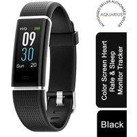 Aquarius Ip68 Waterproof Fitness Tracker - Sleek Black