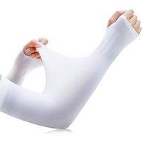 Unisex Stretch Spandex Ergonomic Arm Sleeve - Breathable, One Size, 14 Colours