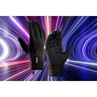 Touch Screen Waterproof Thermal Gloves - 6 Colours & Sizes S-Xl - Purple