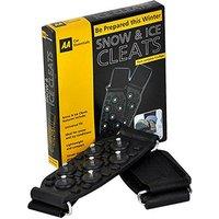 Unisex Black AA Snow & Ice Cleats - Essential Winter Traction Gear