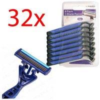 32 X Triple Blade Disposable Razors