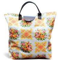 Unisex Black Ultra-Light Folding Canvas Tote Bag - Multipurpose, Waterproof, Compact Handbag