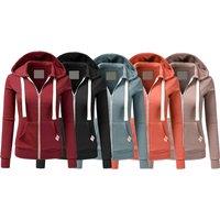 Women'S Fitted Hoodie - Uk Sizes 10-16 & 5 Colours!