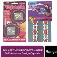 Body And Arm Self-Adhesive Design Crystals