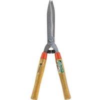 Heavy-Duty 20-Inch Carbon Steel Blade Shears With Ergonomic Wooden Handle