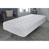 Spring Memory Foam White Flame Deep Quilted Mattress