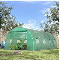 Outsunny Walk-In Polytunnel Greenhouse