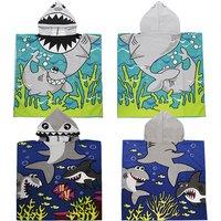 Child'S Hooded Towel Bathrobe - 6 Designs!