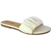 Unisex Black Women'S Breathable Flat Slip-On Open Toe Sandals - Summer Comfort Slides