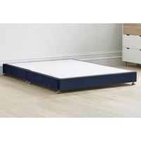 Heat Avoiding Low Blue Bed Base With Chrome Glides - 5 Sizes!