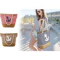 Nautical Themed Beach Bag - 3 Colours