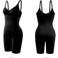 Unisex Beige All-In-One Body Shaper - Perfect For Summer Styling!