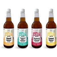 Fruity Tea Syrup Bundle - 4 Flavours - The Skinny Food Co.