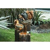 Mini Animal Family Water Fountain