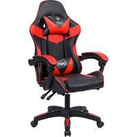 Gaming Swivel Office Chair W/ Headrest - 6 Colours - Blue