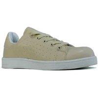 Unisex Black Women'S Breathable Canvas Slip-On Trainers - Lightweight Casual Lace-Up Sneakers