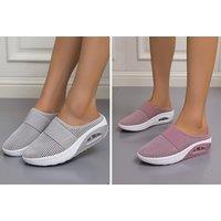 Women'S Air Cushion Mesh Sliders - 5 Sizes & 8 Colours