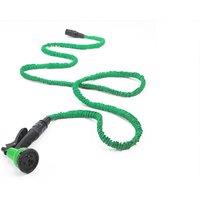100ft Expanding Garden Hose with 7-Mode Spray Nozzle